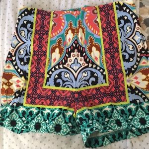 High waist stretchy short shorts